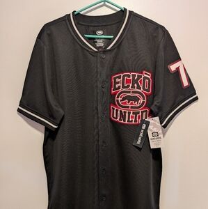 Ecko Unlimited Men's Black Shirt Brand New With Tag Size Adult MM